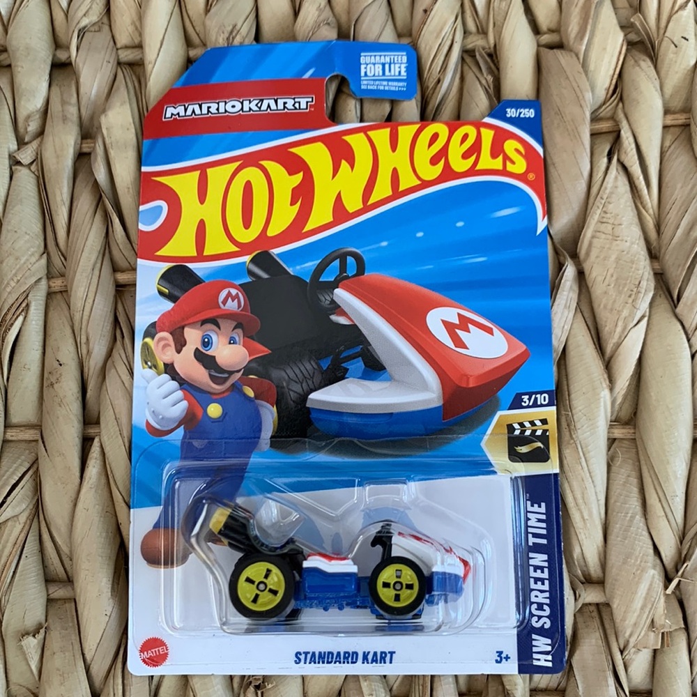 Hot Wheels MarioKart Standard Kart HW Screen Hotwheels Car Super Mario New 2025